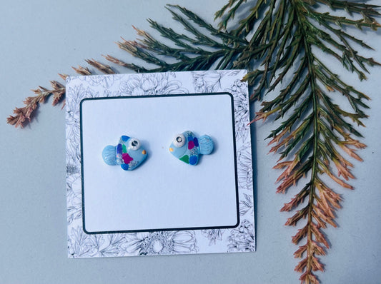 RAINBOW FISH STUDS