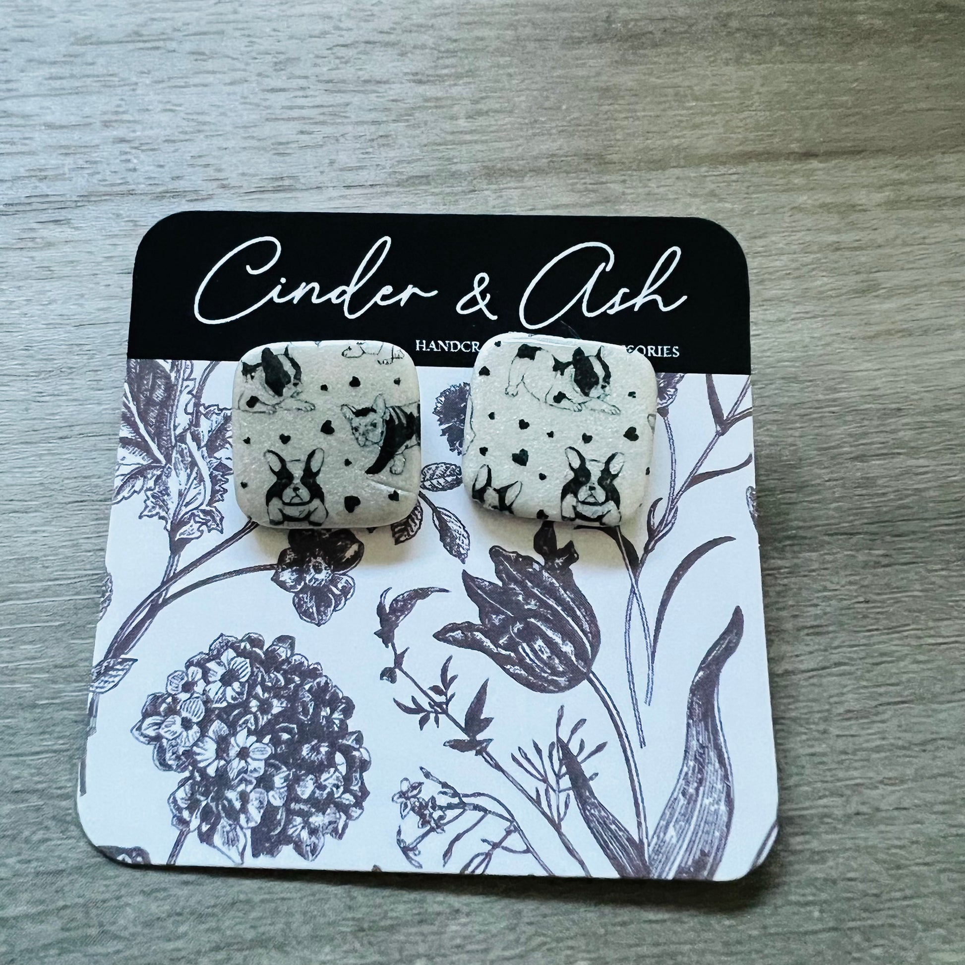 BULLDOG STUDS - cinder.and.ash